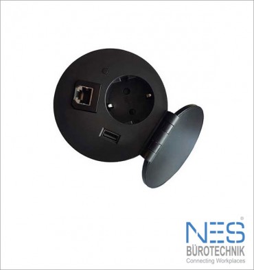 NES BueroTechnik FlexPoint/C - Black