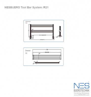 NES ERGO Slat Wall System
